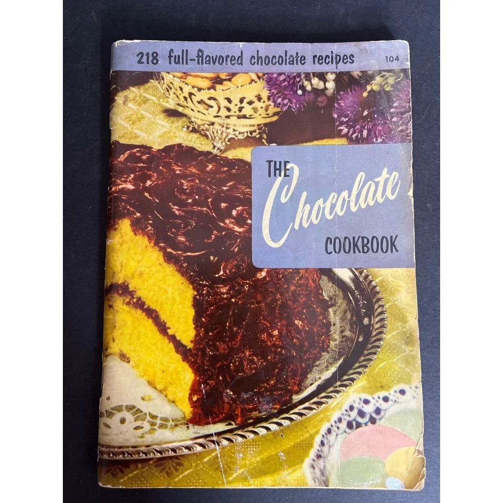 Chocolate Cookbook Presto Recipe Cooking Recipe Books Desserts Vintage